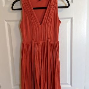 Coral banana republic summer dress XS